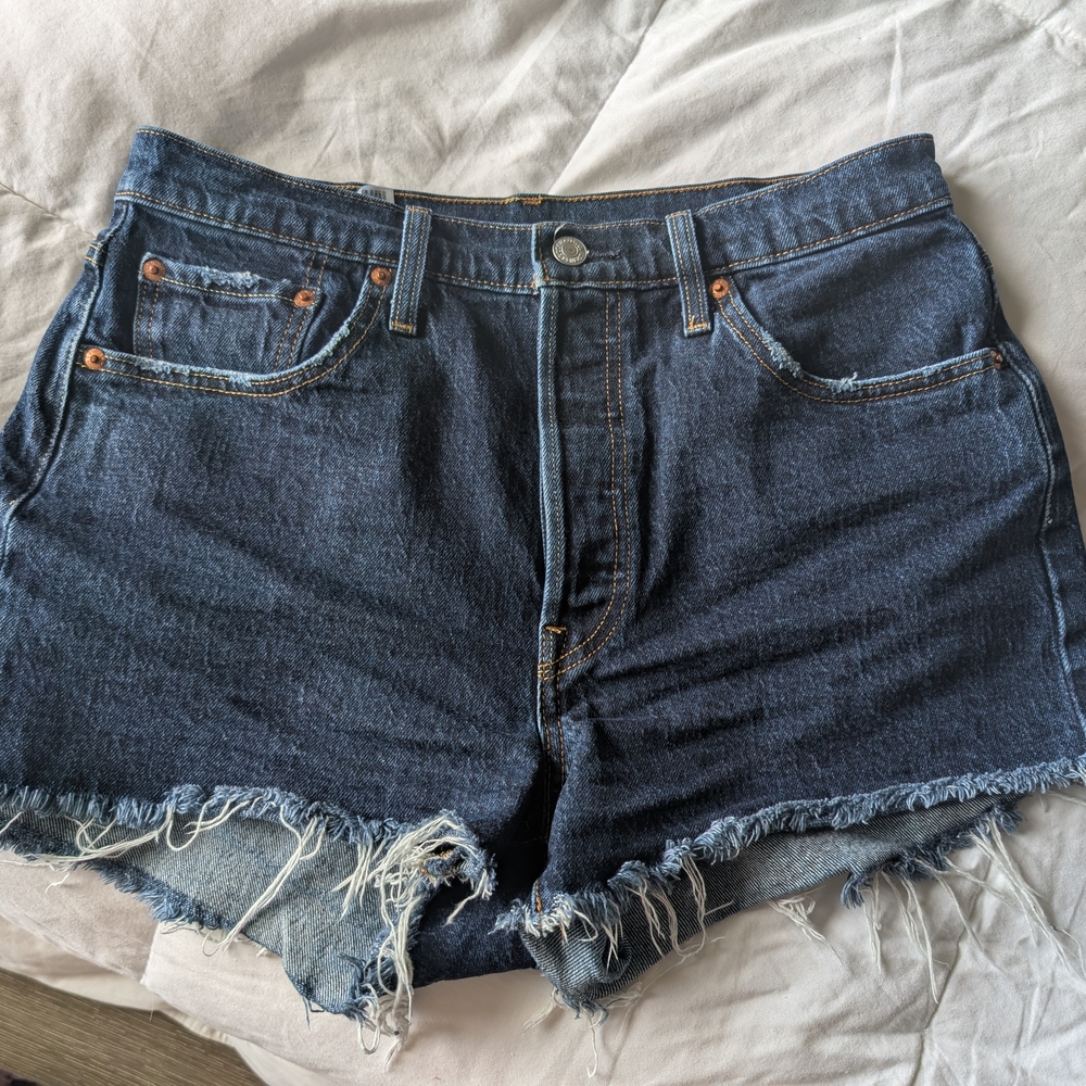 Levi's 501 Shorts Dark Wash W29